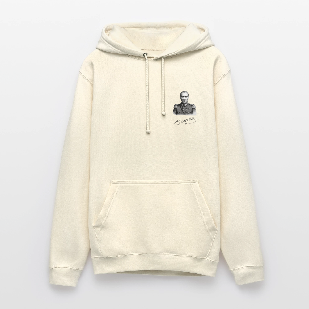 Atatürk Icon Hoodie - Unisex - vanilla