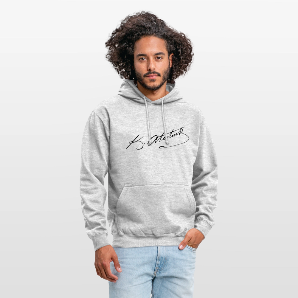 Atatürk Signature Hoodie – Stil mit Haltung. - Unisex - light heather grey