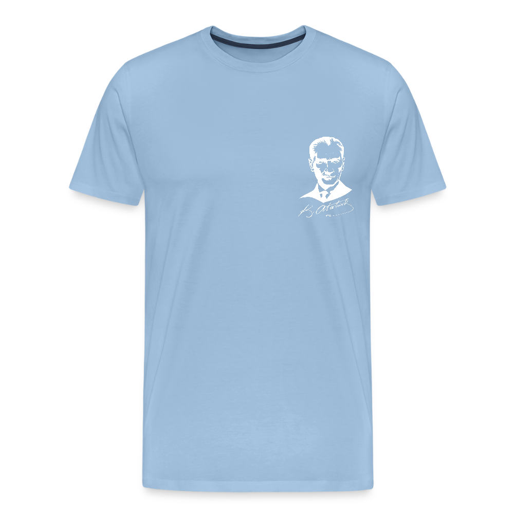 Atatürk Herren T-Shirt - Sky
