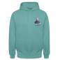 Atatürk Icon Hoodie - Unisex - pastel turquoise