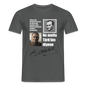 Atatürk Herren T-Shirt - Ne mutlu Türküm diyene - Anthrazit