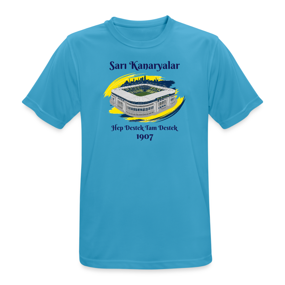 Das Fenerbahçe Tribut Performance-Shirt - Saphirblau