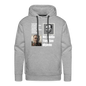 Atatürk Premium Hoodie - Ne mutlu - Grau meliert