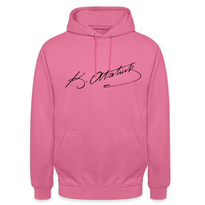 Atatürk Signature Hoodie – Stil mit Haltung. - Unisex - pink