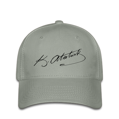 Die exklusive Atatürk Signature Flexfit Cap - Grüngrau