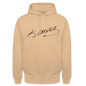 Atatürk Signature Hoodie – Stil mit Haltung. - Unisex - peach