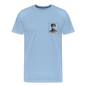 Premium Atatürk T-Shirt – Zeitloses Portrait, Moderner Stil - Sky