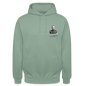 Atatürk Icon Hoodie - Unisex - steel green