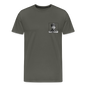 Premium Atatürk T-Shirt – Zeitloses Portrait, Moderner Stil - Asphalt