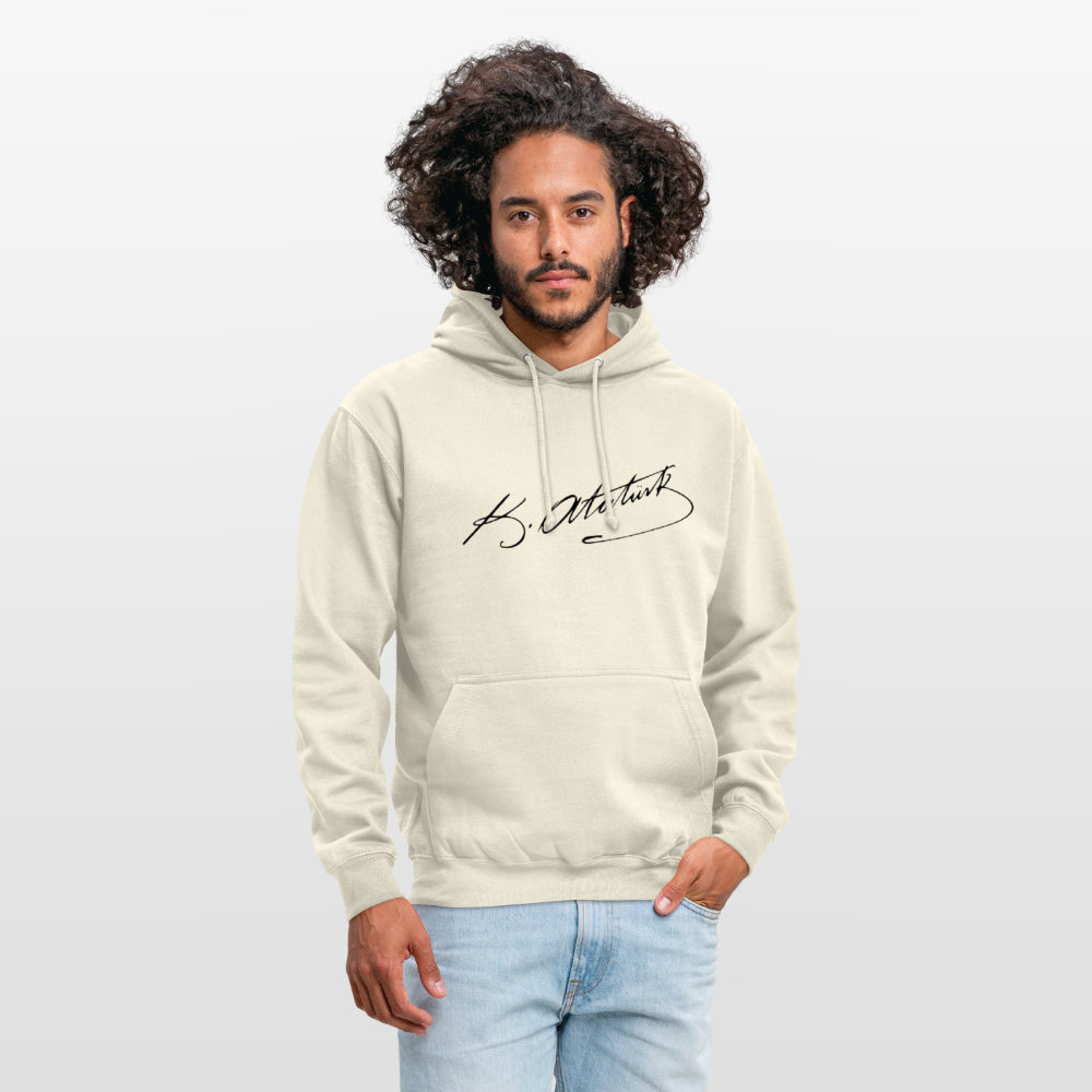 Atatürk Signature Hoodie – Stil mit Haltung. - Unisex - vanilla