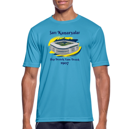 Das Fenerbahçe Tribut Performance-Shirt - Saphirblau