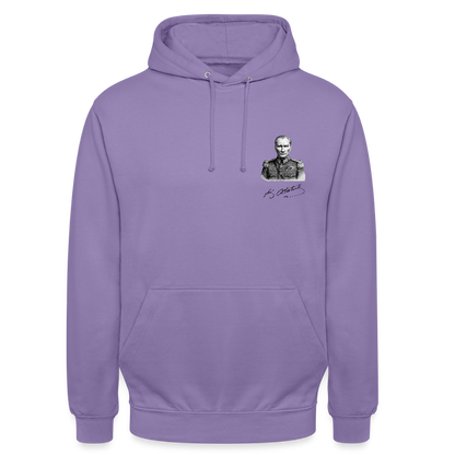 Atatürk Icon Hoodie - Unisex - lavender