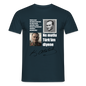 Atatürk Herren T-Shirt - Ne mutlu Türküm diyene - Navy