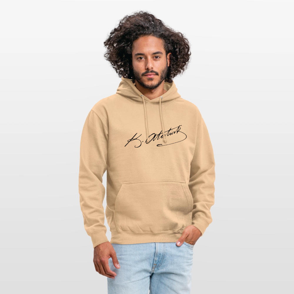 Atatürk Signature Hoodie – Stil mit Haltung. - Unisex - peach