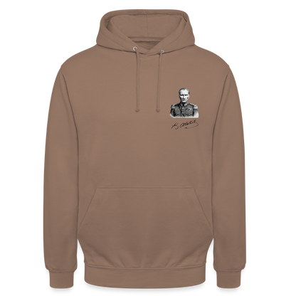 Atatürk Icon Hoodie - Unisex - mocha