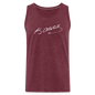 Atatürk Unterschrift Tank Top - heather burgundy