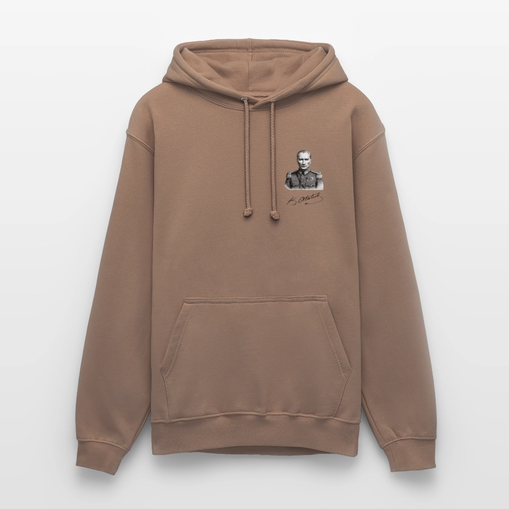 Atatürk Icon Hoodie - Unisex - mocha