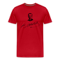 Atatürk Tribute T-Shirt – Porträt & Signatur vereint. - Rot
