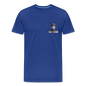 Premium Atatürk T-Shirt – Zeitloses Portrait, Moderner Stil - Königsblau