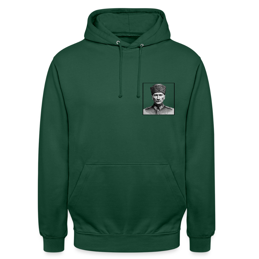 Atatürk Heritage Hoodie – Stolz. Stil. Geschichte. - bottle green