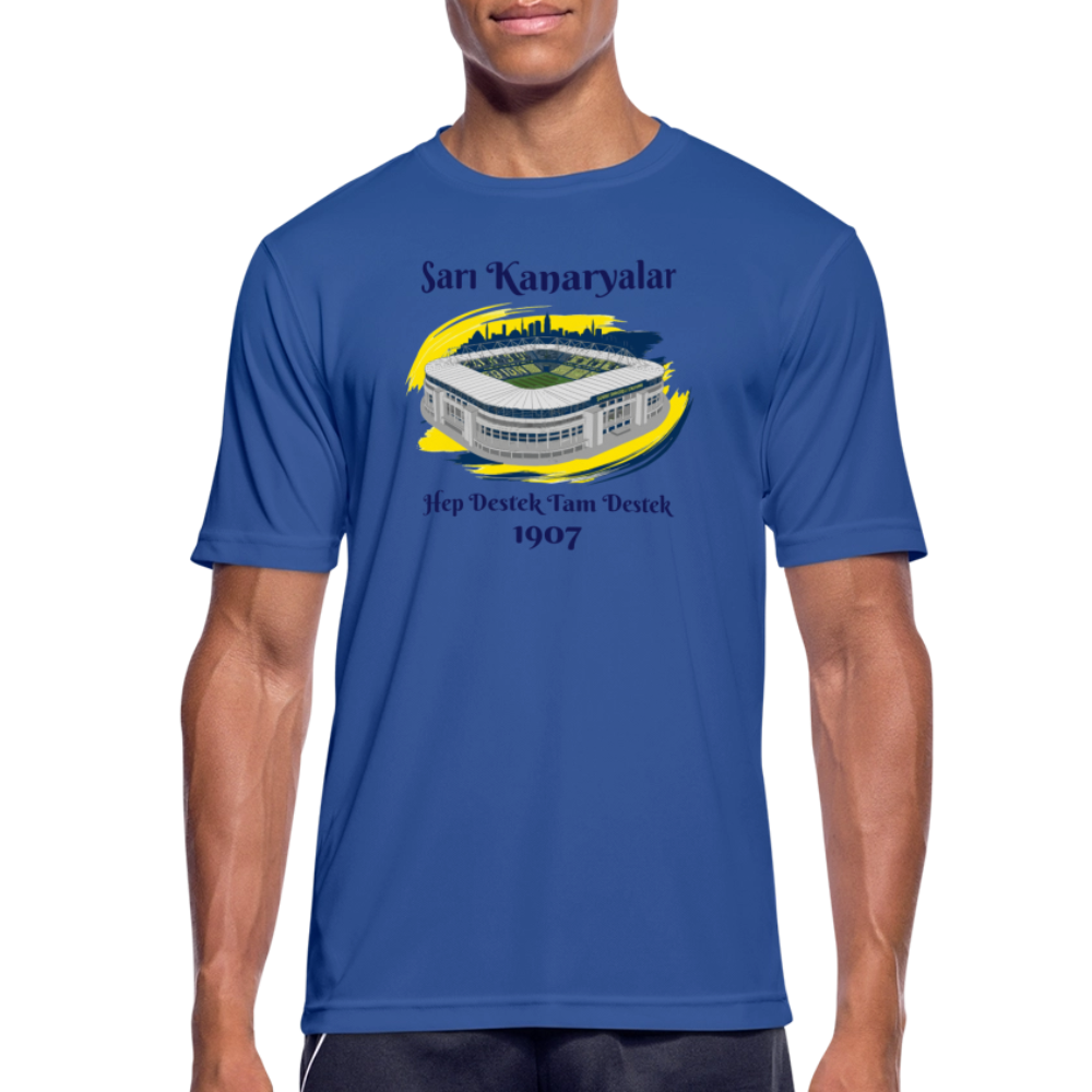 Das Fenerbahçe Tribut Performance-Shirt - Royalblau