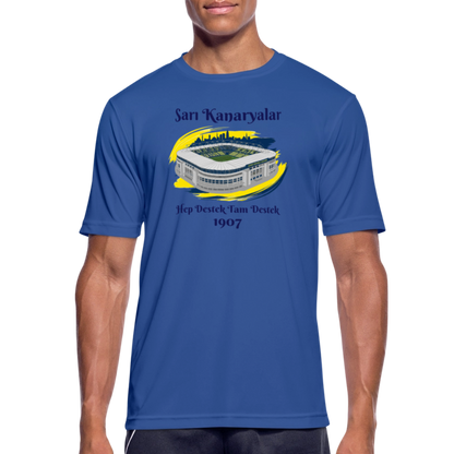 Das Fenerbahçe Tribut Performance-Shirt - Royalblau