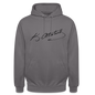 Atatürk Signature Hoodie – Stil mit Haltung. - Unisex - elephant grey