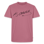Atatürk Herren T-Shirt Unterschrift - Mauve