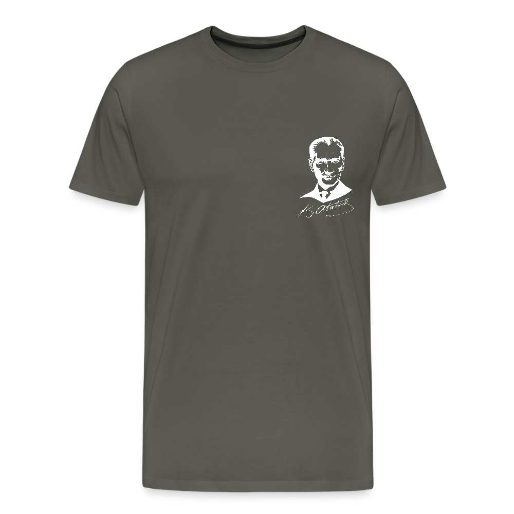 Atatürk Herren T-Shirt - Asphalt