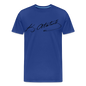 Atatürk Herren T-Shirt Unterschrift - Königsblau