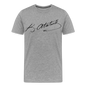 Atatürk Herren T-Shirt Unterschrift - Grau meliert