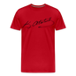 Atatürk Herren T-Shirt Unterschrift - Rot