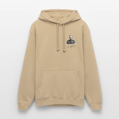 Atatürk Icon Hoodie - Unisex - beige