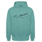 Atatürk Signature Hoodie – Stil mit Haltung. - Unisex - pastel turquoise