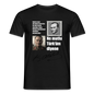 Atatürk Herren T-Shirt - Ne mutlu Türküm diyene - Schwarz