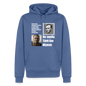 Atatürk Premium Hoodie - Ne mutlu - Taubenblau