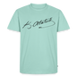 Atatürk Herren T-Shirt Unterschrift - Mint 