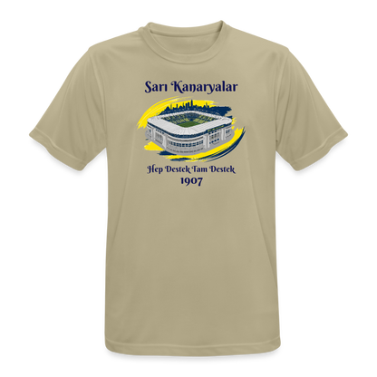 Das Fenerbahçe Tribut Performance-Shirt - Sandbeige