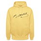 Atatürk Signature Hoodie – Stil mit Haltung. - Unisex - lemon yellow